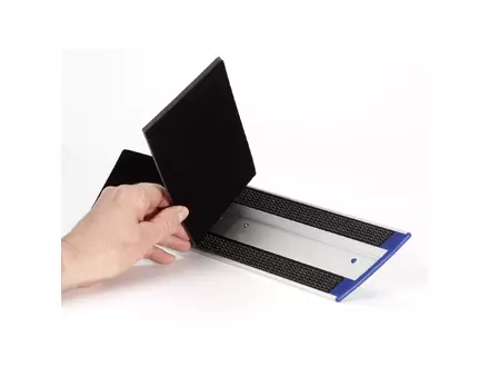 Vlakmophouderzool dubbel-velcro 42/38x9,7 cm