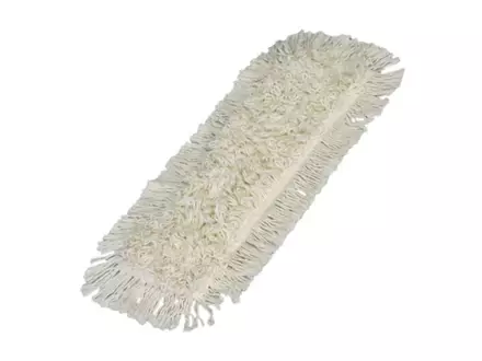 Vlakmop met flap 2 ring en insteekhoezen katoen 40 cm