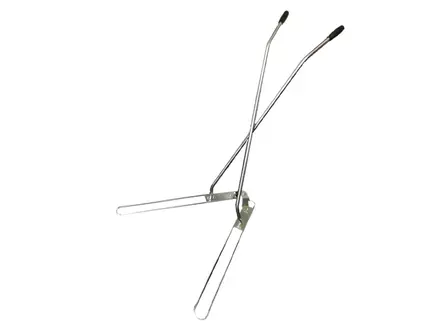 Schaarzwabberframe met steel 2x100 cm