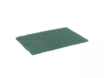 Schuurlapje dun 230x150x8 mm groen
