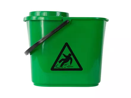 Mopemmer met wringkorf 12 liter groen