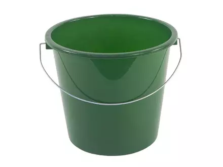 Emmer kunststof 5 liter groen