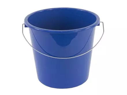 Emmer kunststof 5 liter blauw