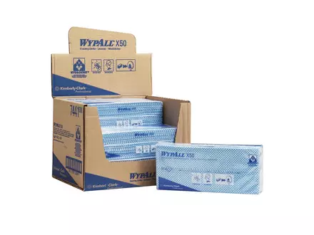 Kimberly-Clark WypAll X50 poetsdoeken 416x245 mm