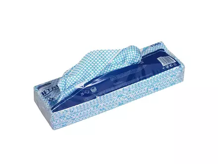 Kimberly-Clark WypAll X80 7565 poetsdoeken interfolded 410x330 mm blauw