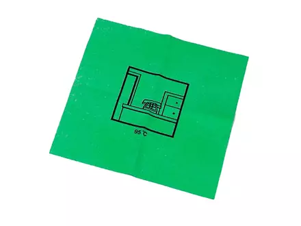Ecolab Polifix werkdoek PU 38x38 cm groen