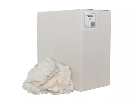 Euro Products poetslap 1e kwaliteit katoen WL1 wit