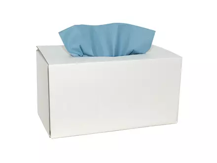 Euro Products X-wipe poetsdoeken 42x34 cm blauw