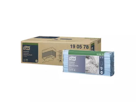 Tork reinigingsdoeken Industrial Low-Lint non-woven W4 blauw