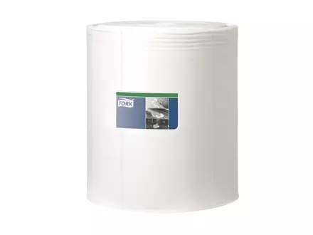 Tork poetsdoekrol Cleaning Rol W1 wit