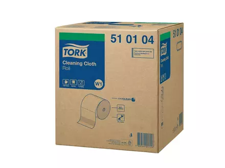 Tork poetsdoekrol Cleaning Rol W1 wit