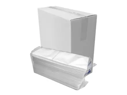 Euro Products Toptex Snow White poetsdoeken 42x35 cm wit