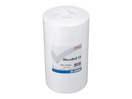 Vileda Professional MicroRoll microvezeldoek 25x35 cm 200 vel wit