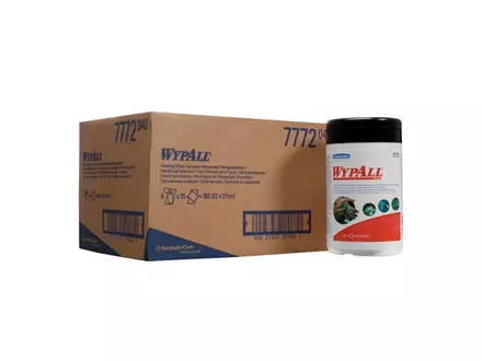Kimberly-Clark WypAll 7772 reinigingsdoeken 27x27 cm groen