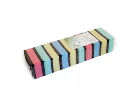 Schuurspons 90x60x30 mm assorti