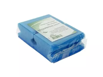 Schuurspons zacht blauw 95x70x30 mm