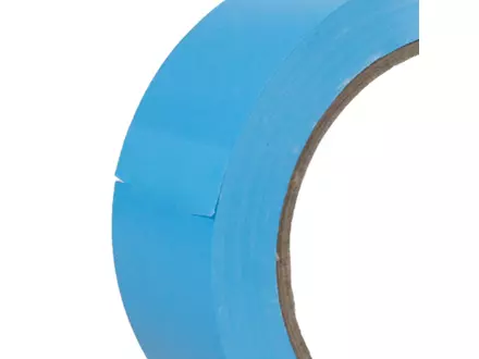 Markeringstape PVC 50 mm op rol 66 meter lichtblauw