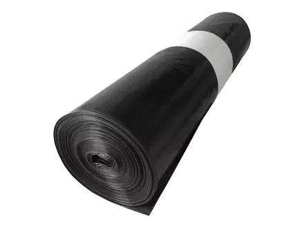 Afvalzakken zwart LDPE gerecycled T70 65/25x140 cm