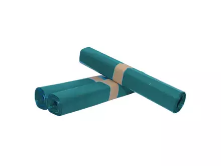 Afvalzak LDPE 80x120 cm T70 blauw