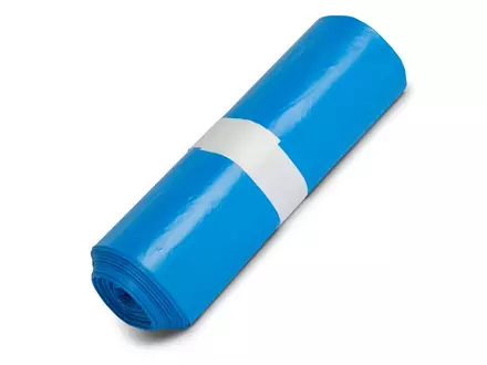 Afvalzakken blauw HDPE T30 90x110 cm