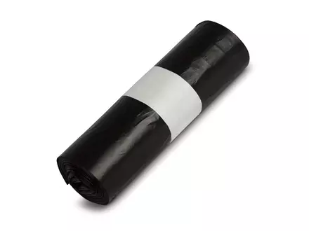 Afvalzakken zwart HDPE T25 90x125 cm
