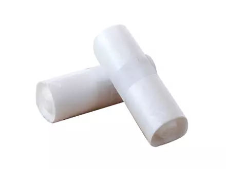 Knapzak MDPE 30 mu transparant 70x32x235 cm met afsluitlint