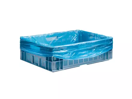 Kratzak HDPE 68/2x17x63 cm T20 blauw