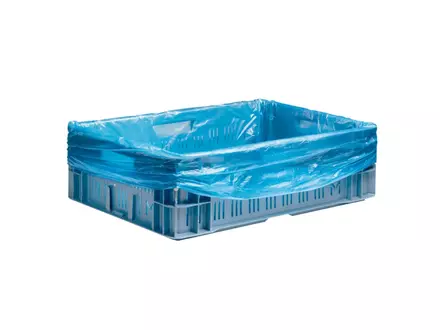 Kratzak HDPE 68x17x63 cm T10 blauw