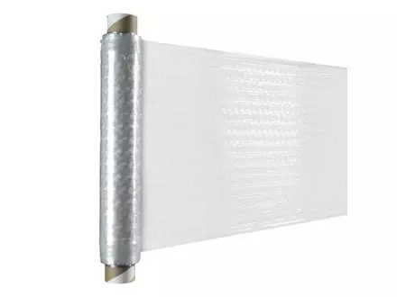 Handwikkelfolie met gaatjes 42 cm x 300 m T14 transparant