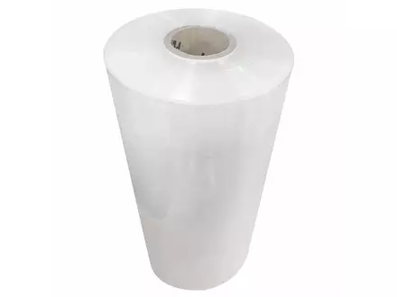 Machinewikkelfolie LDPE 50 cm x 1550 m 23 mu transparant