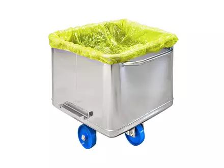 Afdekhoes normwagen C&P PE 72x84x25 cm 30 mu geel